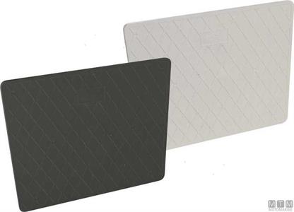 Piastra Salvapoppa in plastica bianca 300 x 220 mm