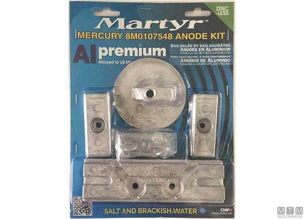 Kit Anodi per Mercury 8M0107548 in Alluminio