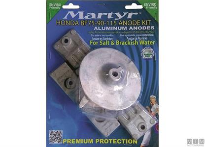Kit Anodi per Honda BF75/90/115 in Alluminio