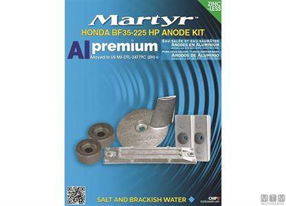 Kit Anodi per Honda BF35/225 in Alluminio