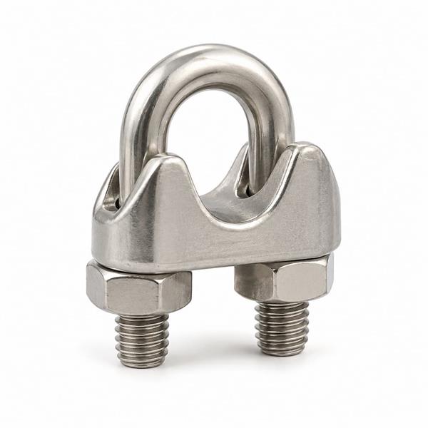 Morsetto Pressacavo per Cavo Ø4mm in Acciaio Inox