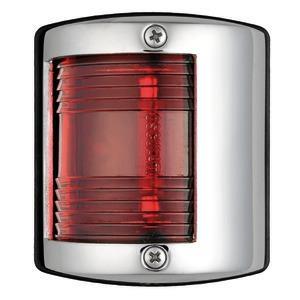 Fanale U85 inox rosso 112,5° sinistro