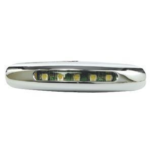 Luce cortesia cromata 5 LED blu
