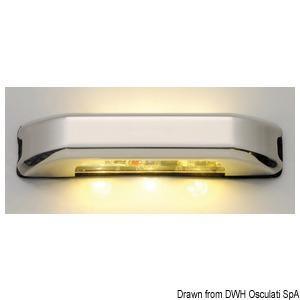 Courtesy light bianca 4 + 4 LED