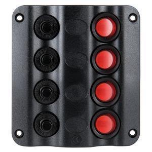 Pannello elettrico Wave 4 interruttori