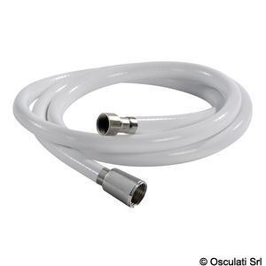 Tubo doccia PVC bianco 4 m