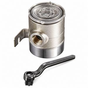 Filtro acqua 1/2 in ottone cromato