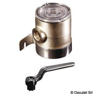Filtro acqua ottone cromato 1/2