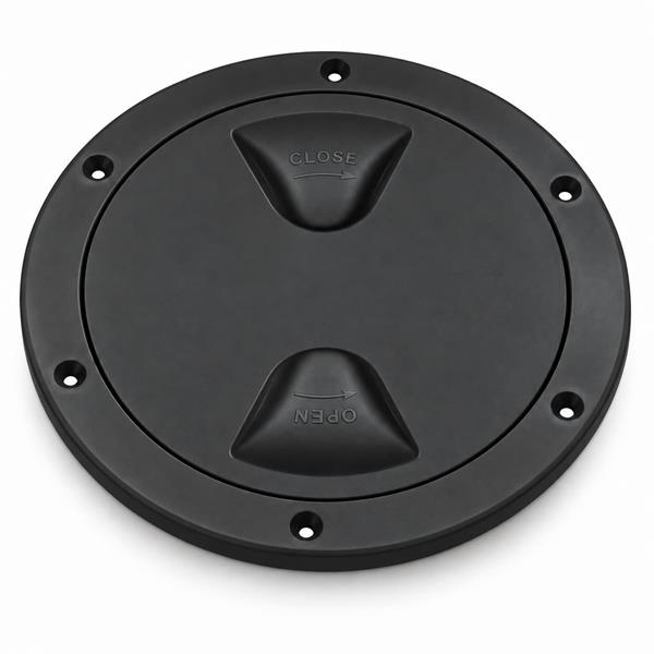 Tappo ispezione nero 102 mm