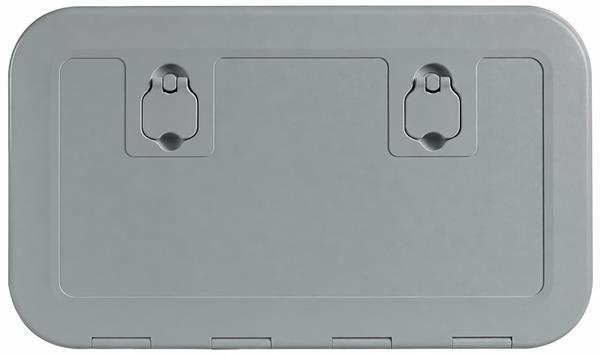 Portello a filo RAL 7042 600 x 350 mm