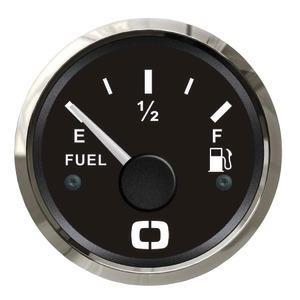 Indicatore carburante 10/180 ohm nero/lucida
