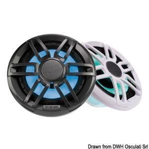 XS-FL65SPGW da 6.5’’con Luci RGB griglia Sport G/B (coppia)