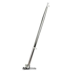 Asta portabandiera inox 14 x 400 mm con base ABS