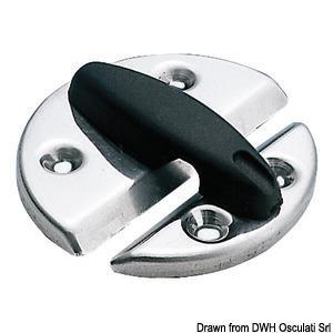 Ferma pagliolo inox 60 mm