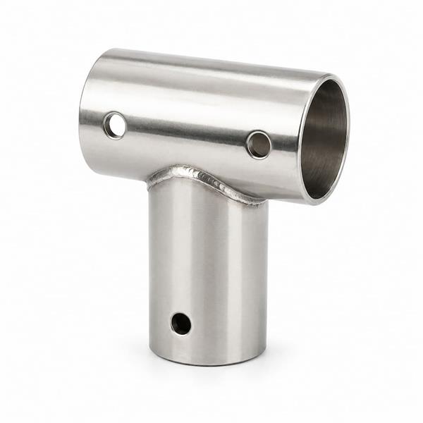 Raccordo inox T 90° 25 mm