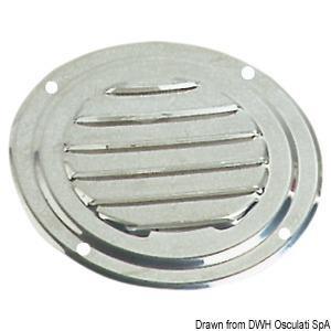 Griglia inox tonda 125 mm + antizanzare