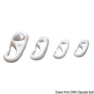 Gancio nylon a nodo 6 mm