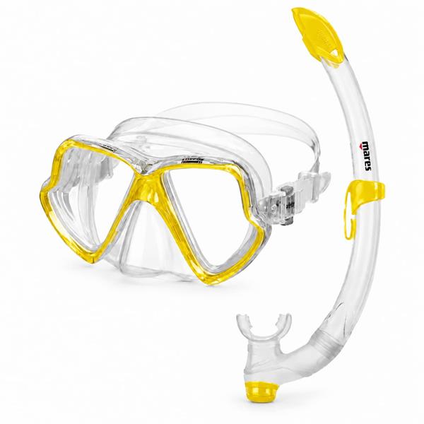 Set maschera e boccaglio Mares PVC bambino taglia unica