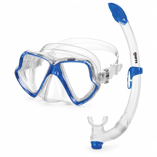 Set maschera e boccaglio Mares PVC adulto taglia unica