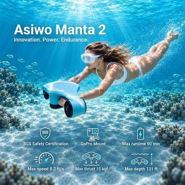 Acquascooter Asiwo Manta 2