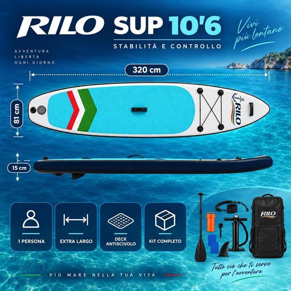 SUP - Stand Up Paddle Rilo 10'6