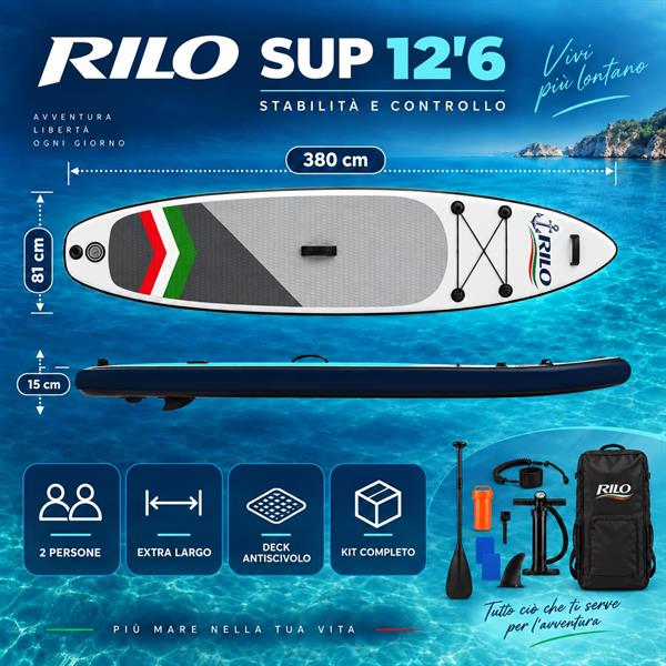 SUP - Stand Up Paddle Rilo 12'6