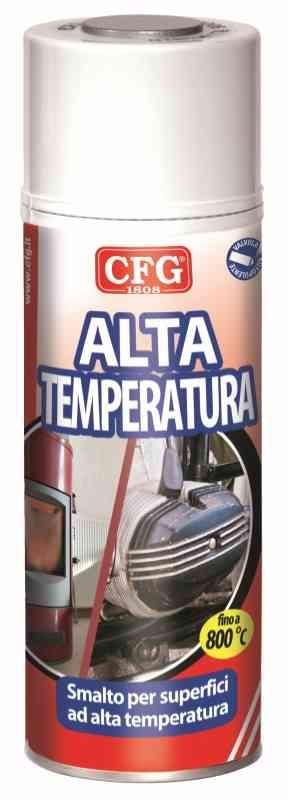 Smalto siliconico Alta Temperatura Bianco Spray 400 ML