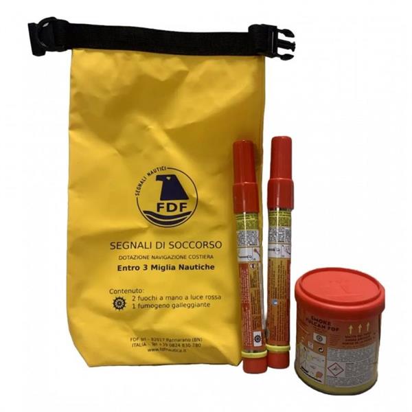 Kit segnalazione di soccorso entro 3 miglia