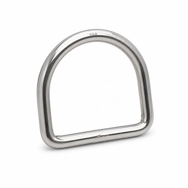 Anello d 4mm 30mm inox