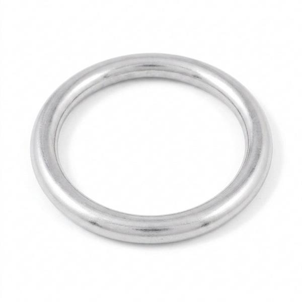 Anello tondo Inox 8x50 mm