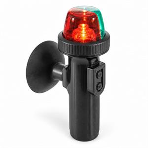 Fanale Led Combinato Rosso/verde a Batteria con Ventosa