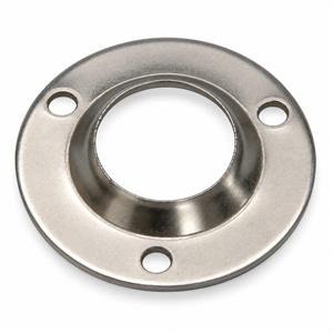 Base tonda Inox a saldare a 90° per tubo Ø 25 mm