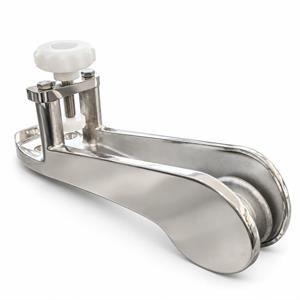 Musone di prua Inox da 335 mm con arresto ancora