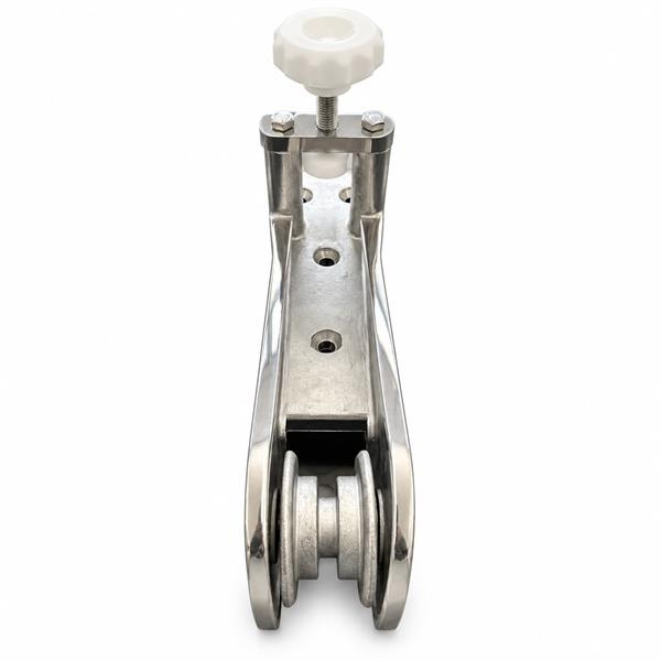 Musone di prua Inox da 335 mm con arresto ancora
