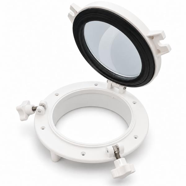 Oblò tondo Seaflo D 215mm in ABS bianco