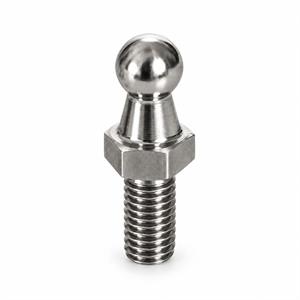 Perno con testa a sfera M6 Inox per molle a gas