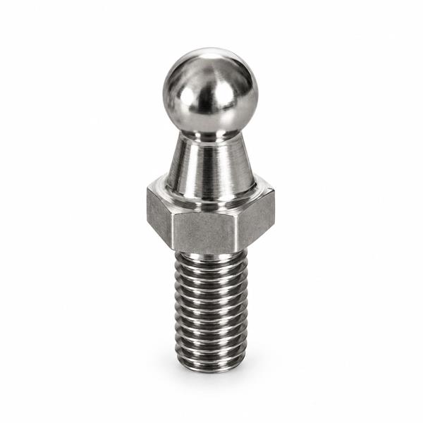 Perno con testa a sfera M8 Inox per molle a gas