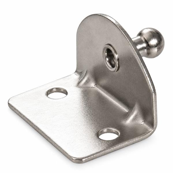 Staffa Inox di supporto tipo B per molle a gas