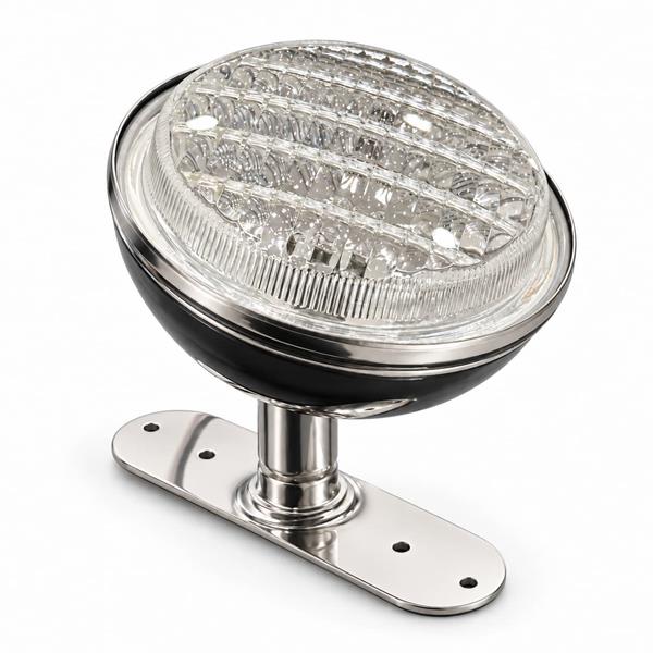 Faro Orientabile in acciaio inox Ø 110 mm