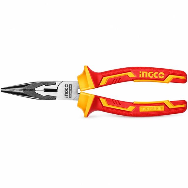 Pinza a becco mezzotondo lungo professionale