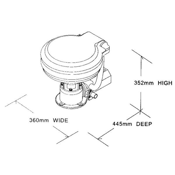 Wc elettrico TMC 12V