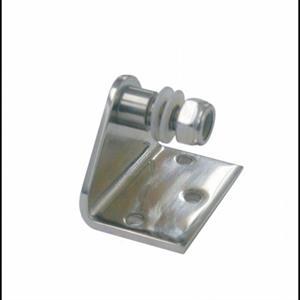 Supporto Inox a Squadra Piano Interno Con Dado Autobloccante