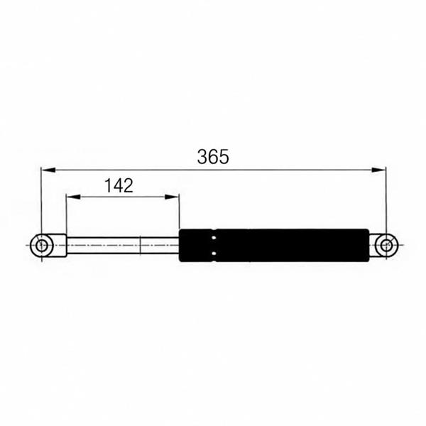Ultraflex Molla a Gas MM.365 30KG