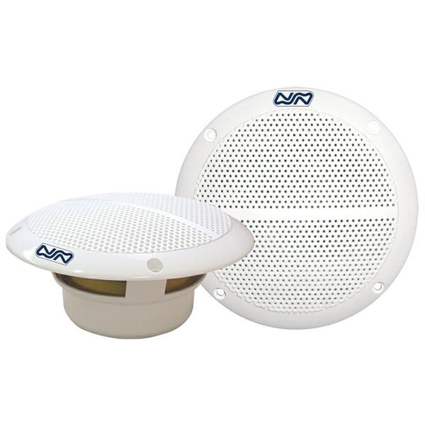 Coppia altoparlanti due-vie 80w,5/14' bianco