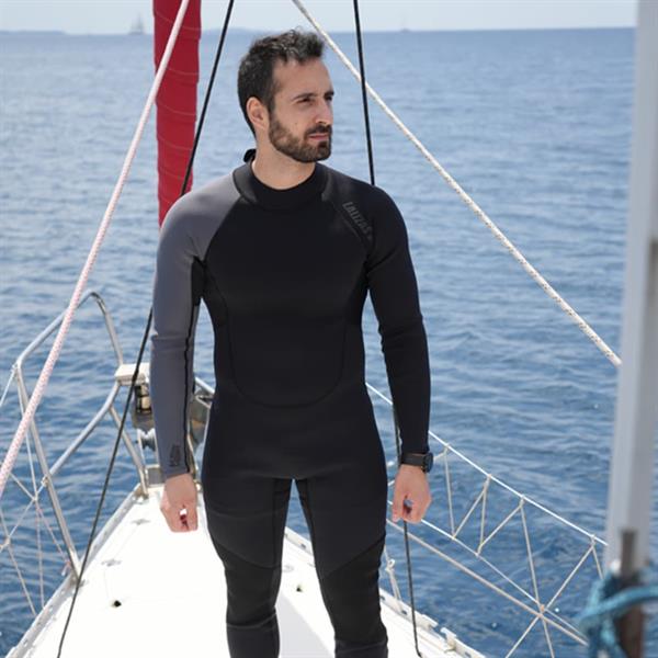 Muta intera in neoprene, adulto, nero - M