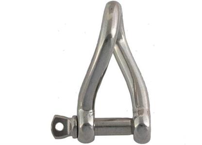 Grillo torto D 6MM Inox 316