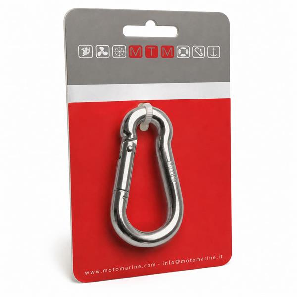 Moschettone Classic Ø8mm Acciaio Inox 316