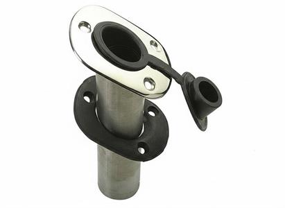 Portacanne a incasso angolato D 40MM Inox