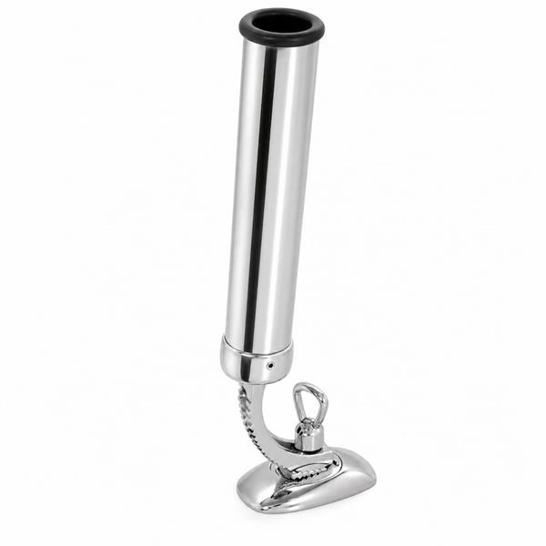 Portacanne Orientabile Ø33mm in Ottone Cromato Base Sagomata