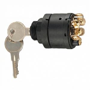 Chiave Avviamento Ø20mm 7 Terminali 4 Posizioni
